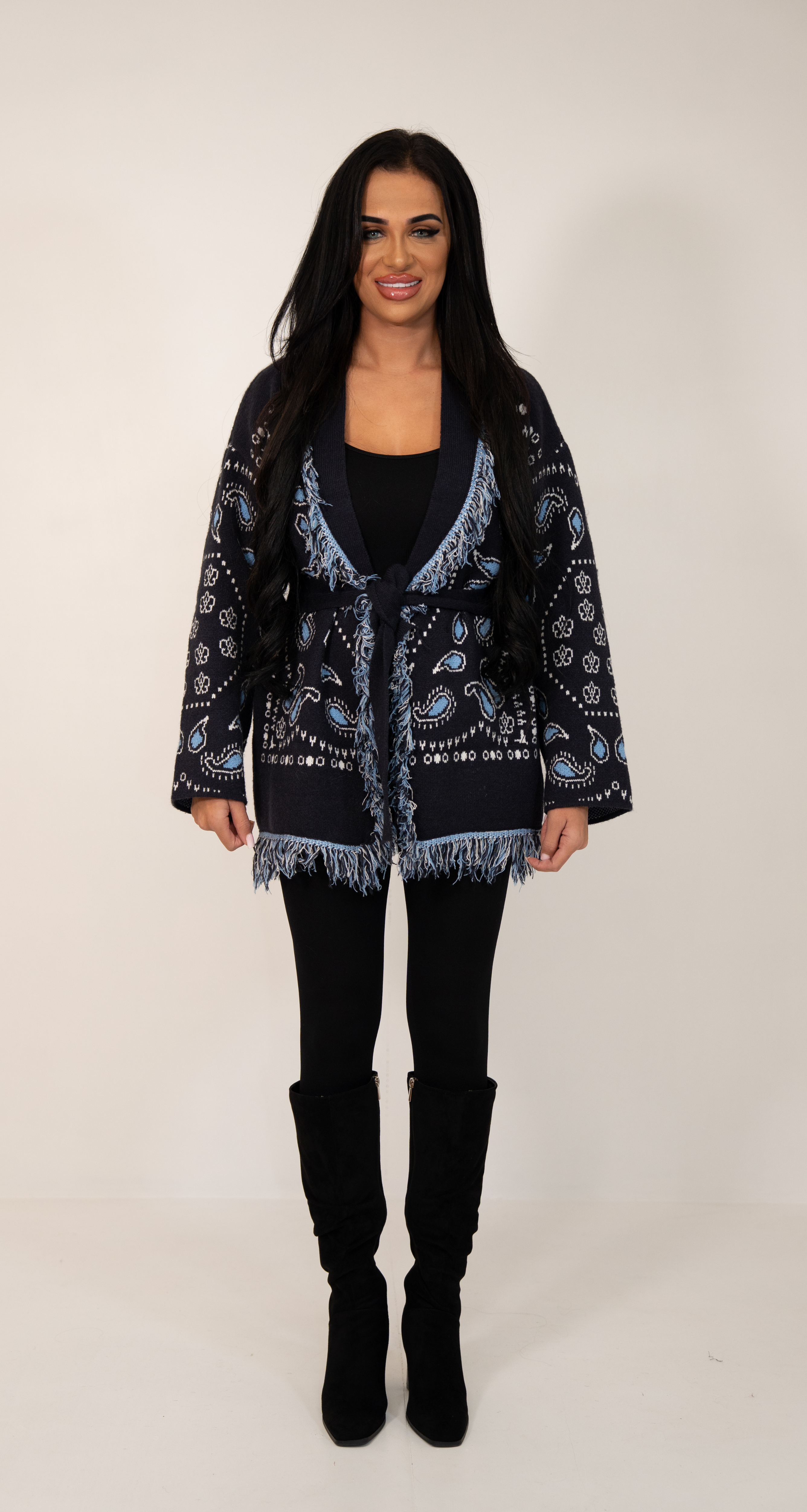 Lumière Fringe Cardigan