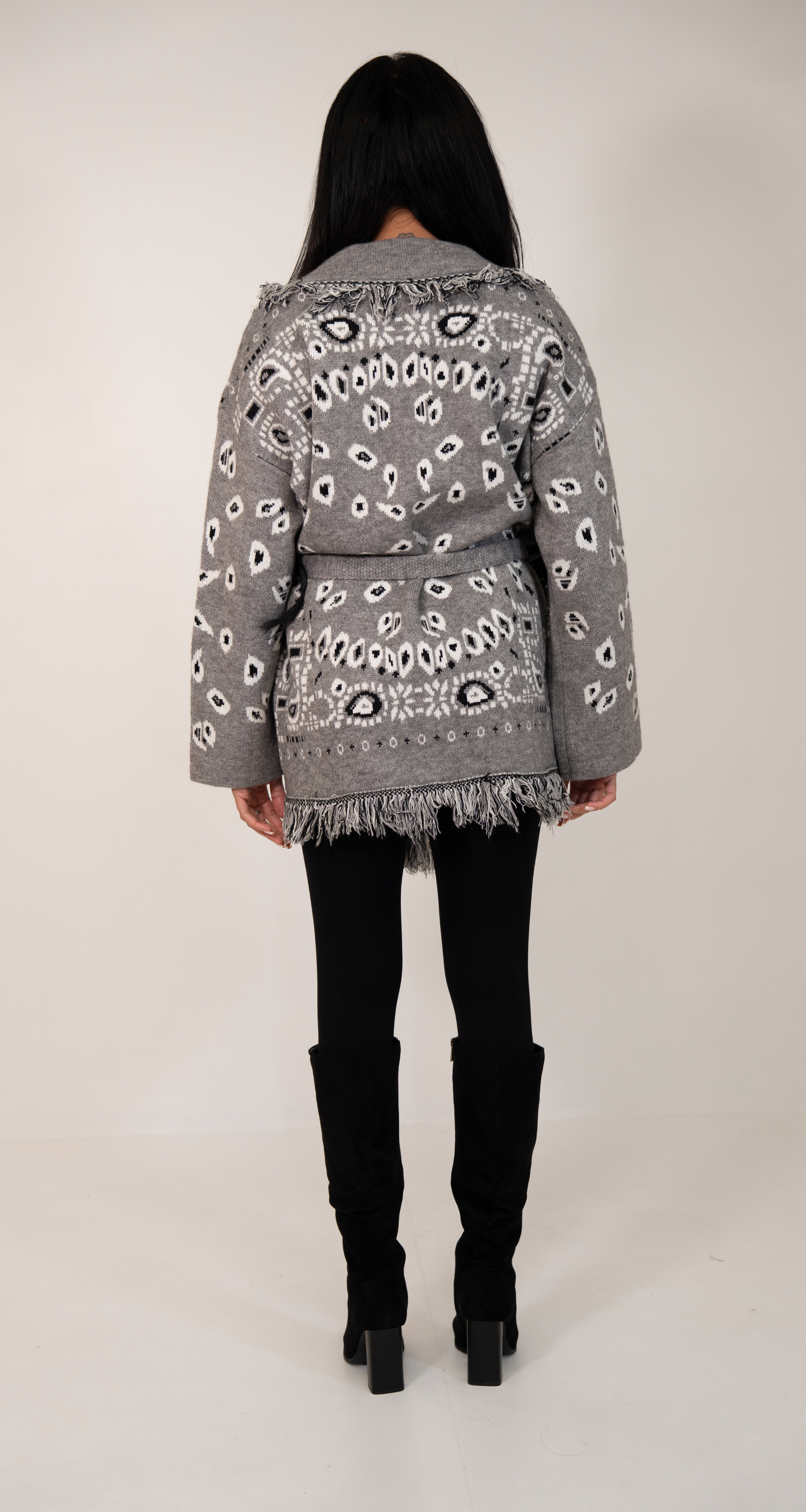 Lumière Fringe Cardigan