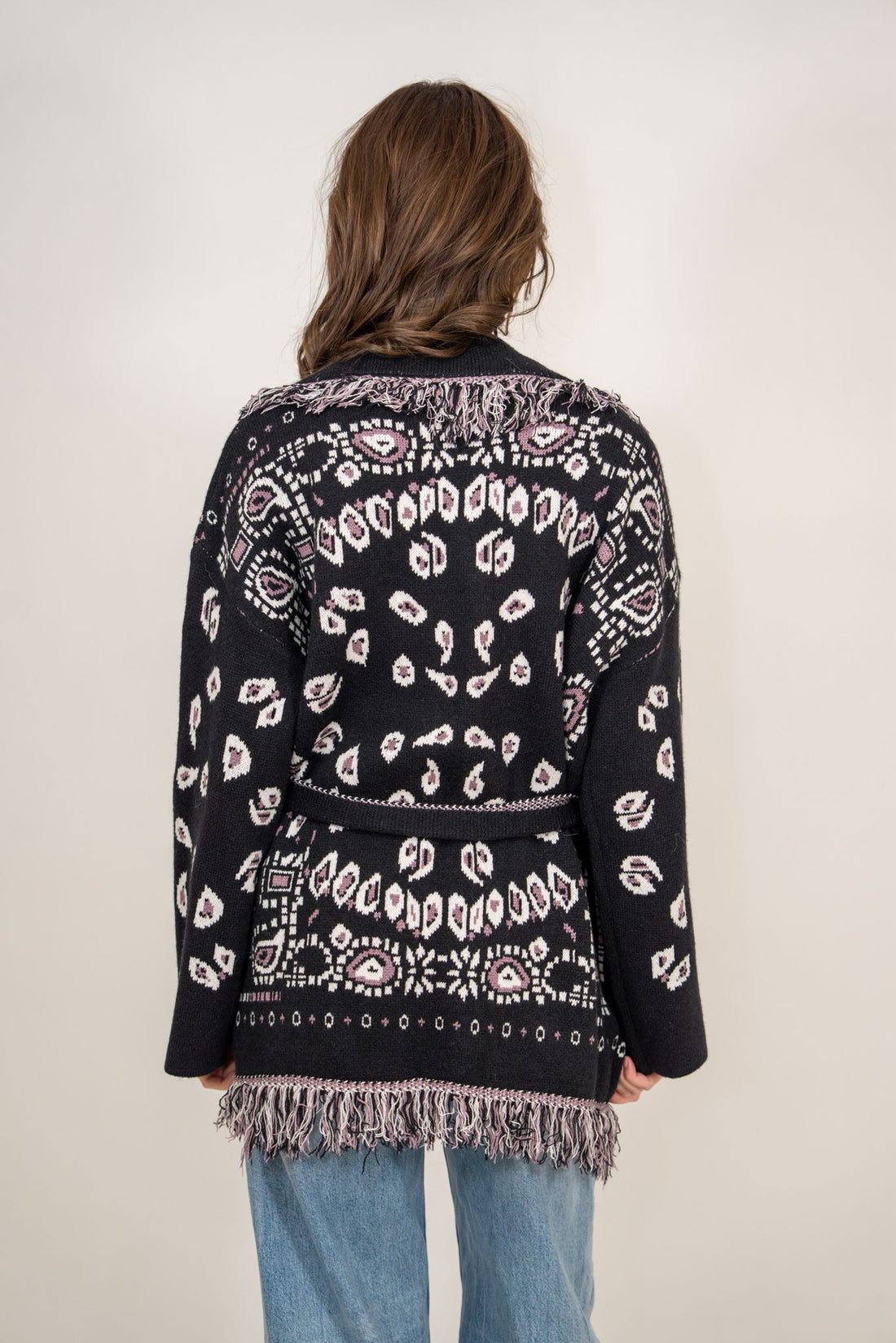 Lumière Fringe Cardigan