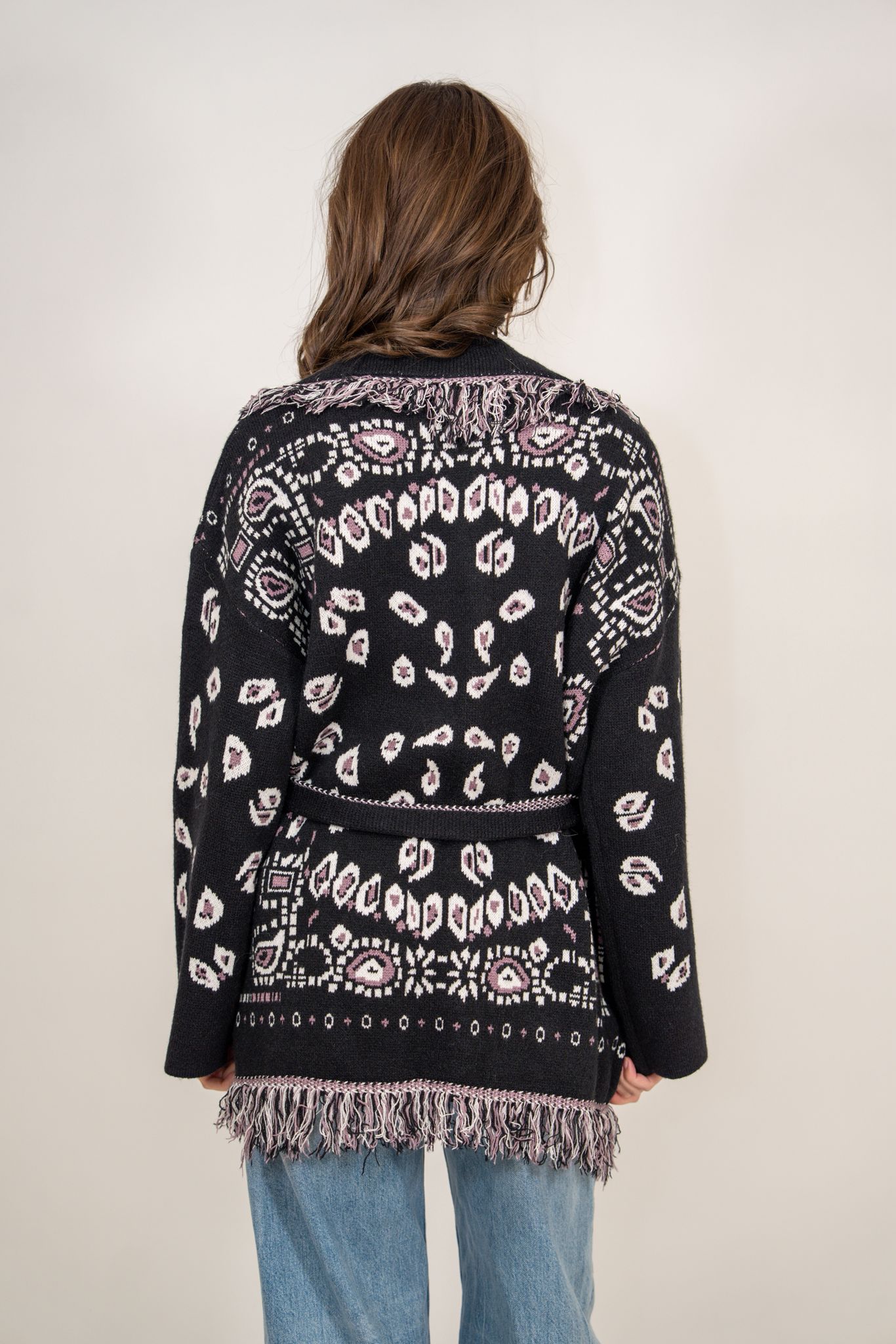 Lumière Fringe Cardigan