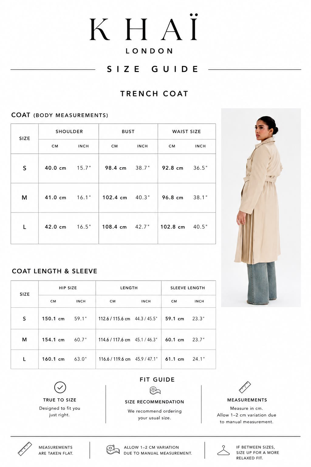 Pleated Trench Coat